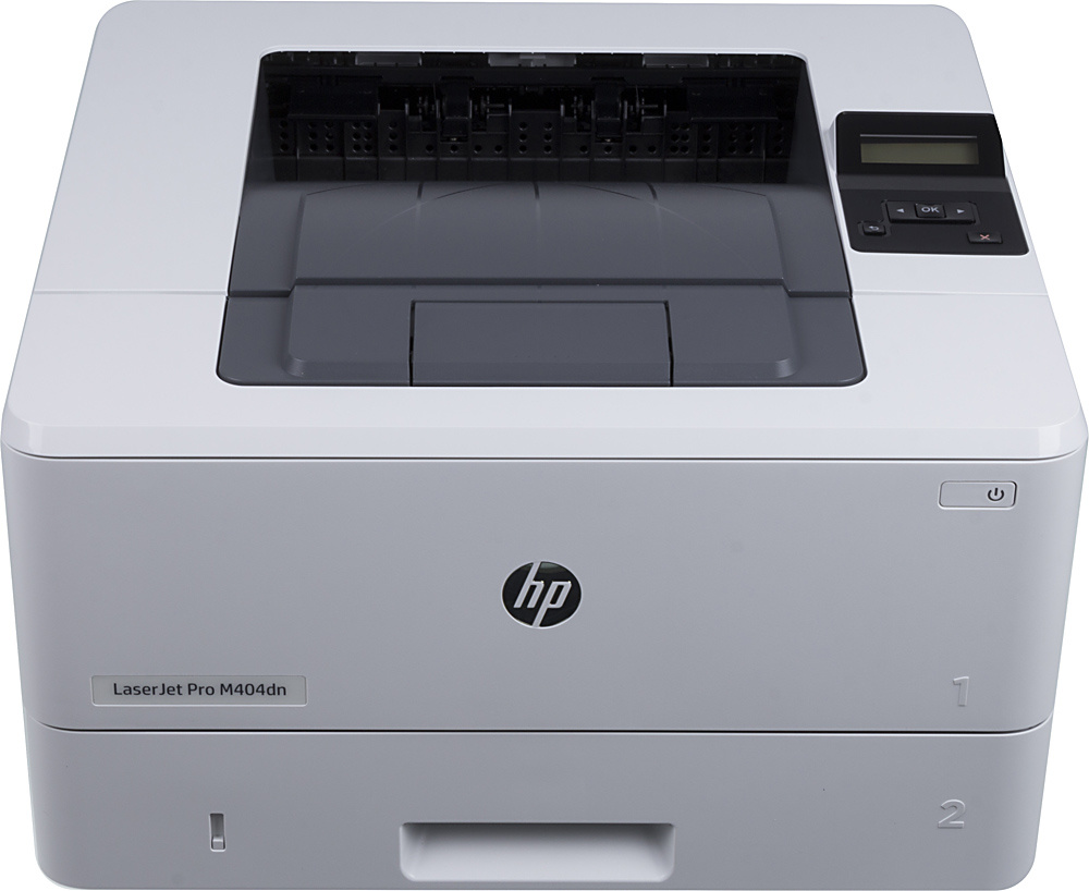 Принтер лазерный HP LaserJet Pro M404dn (W1A53A) A4 Duplex Net белый