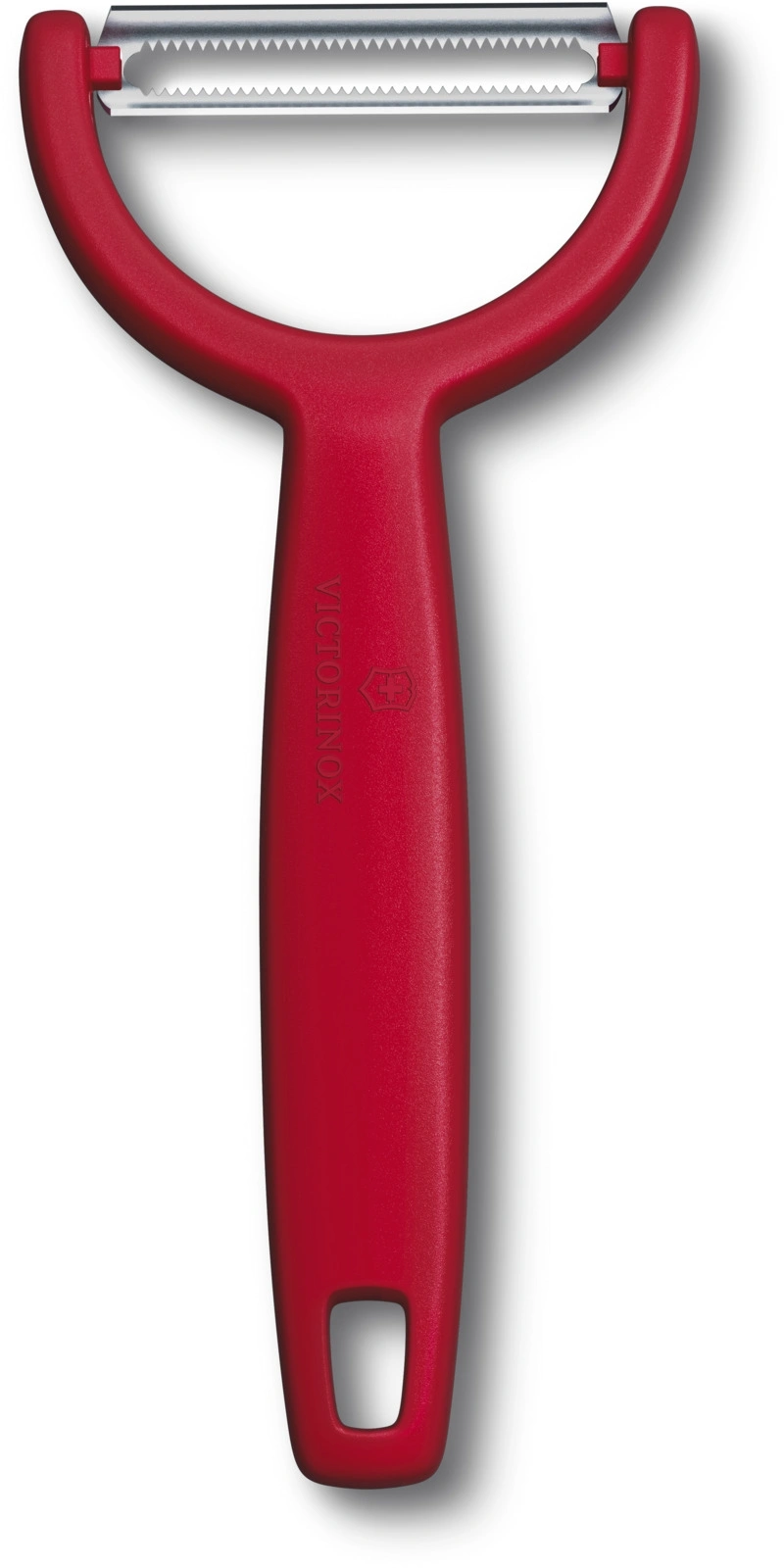 Овощечистка Victorinox Ypsoс лезвием двухсторон. красный упак.:европодвес (6.0963.1)