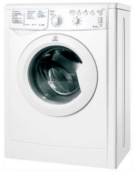 Стиральная машина Indesit EcoTime IWUB 4105 класс: A загр.фронтальная макс.:4кг белый