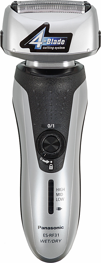 Бритва сетчатая Panasonic ES-RF31 реж.эл.:4 питан.:аккум. серебристый/черный Бритва сетчатая Panasonic ES-RF31 реж.эл.:4 питан.:аккум. серебристый/черный