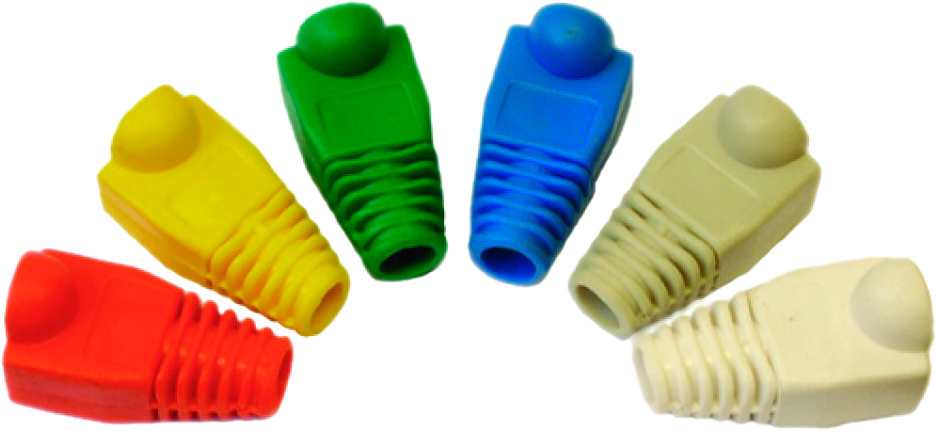 Колпачок Lanmaster (TWT-BO-6.0-OR/100) оранжевый (упак.:100шт)