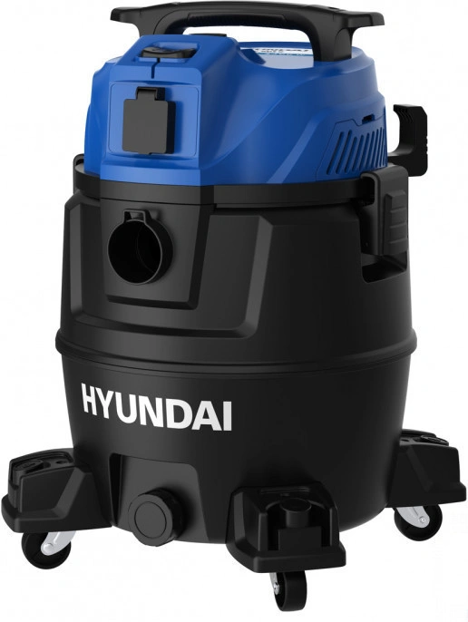 Строительный пылесос Hyundai HYV 3013 1300Вт (уборка: сухая/сбор воды) черный