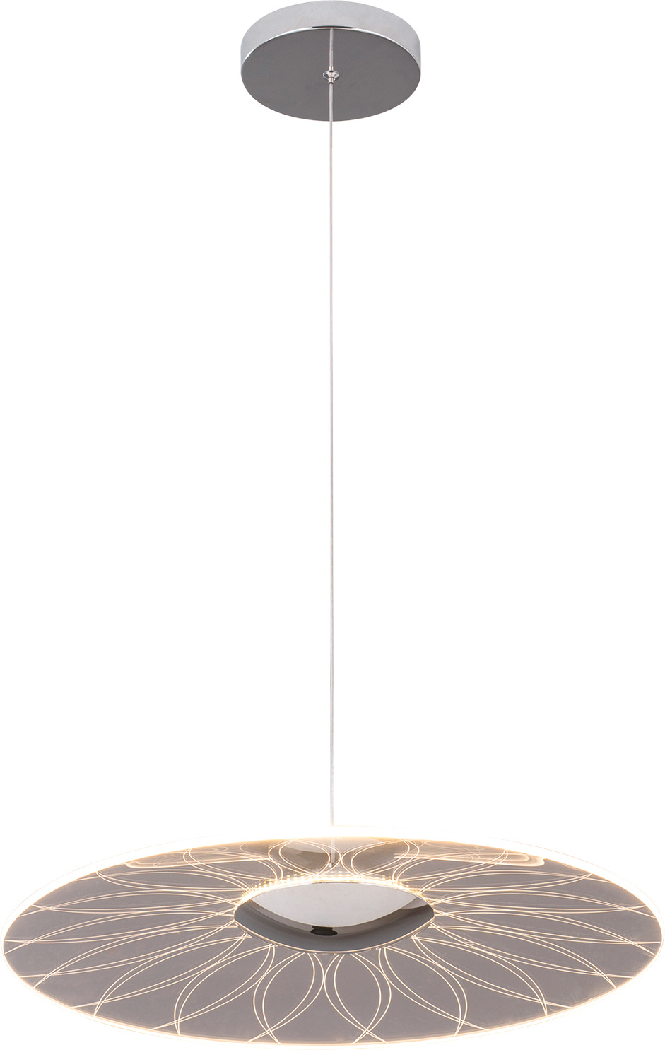 Светильник Hiper Lola H827-1 подвес. 4000K цв.св.:белый нейтральный хром