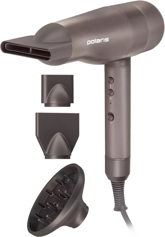 Фен Polaris PHD 3004 1900Вт графитовый