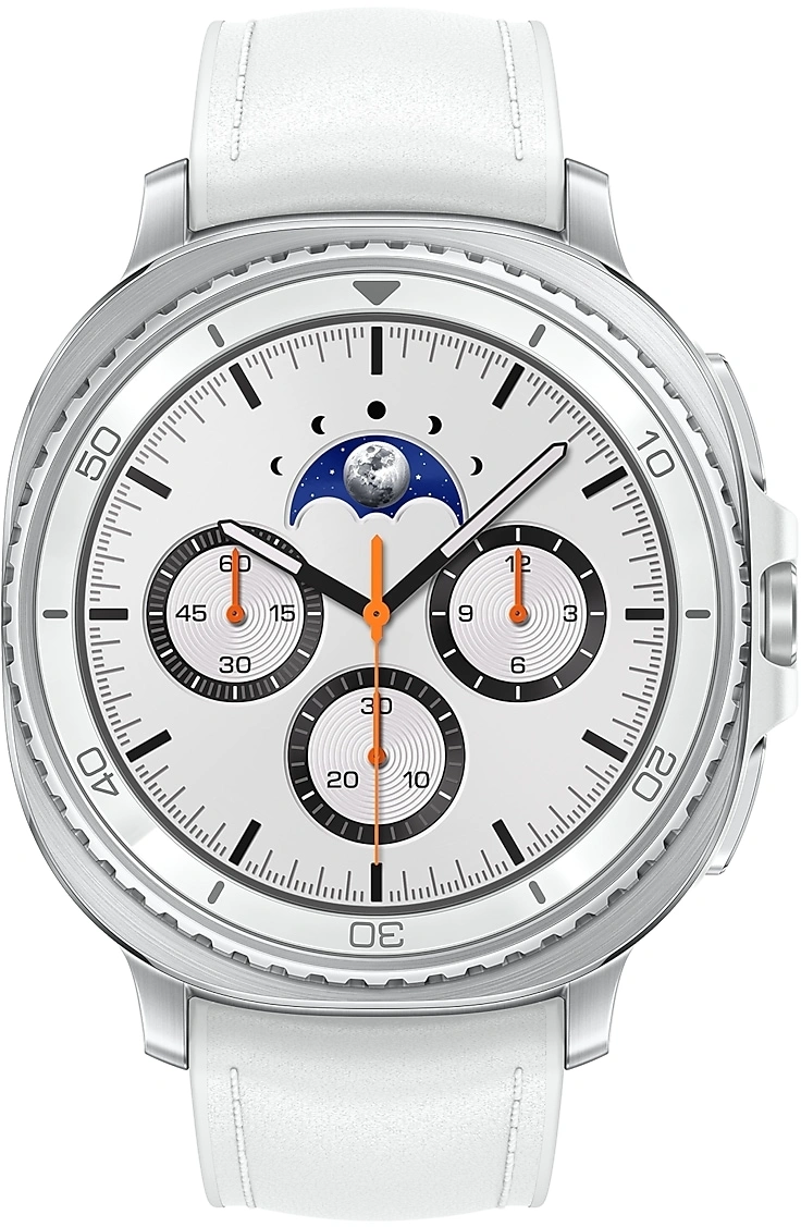 Смарт-часы Samsung Galaxy Watch 8 Classic LTE 46мм 1.34" Super AMOLED корп.серебристый рем.белый (SM-L505FZWACAU) Смарт-часы Samsung Galaxy Watch 8 Classic LTE 46мм 1.34" Super AMOLED корп.серебристый рем.белый (SM-L505FZWACAU)