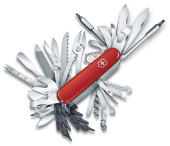 Нож перочинный Victorinox SwissChamp XXL (1.6795.XXL) 91мм 73функц. красный подар.коробка