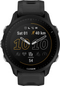 Смарт-часы Garmin Forerunner 955 33мм 1.3" корп.черный рем.черный разм.брасл.:130-220мм (010-02638-30)