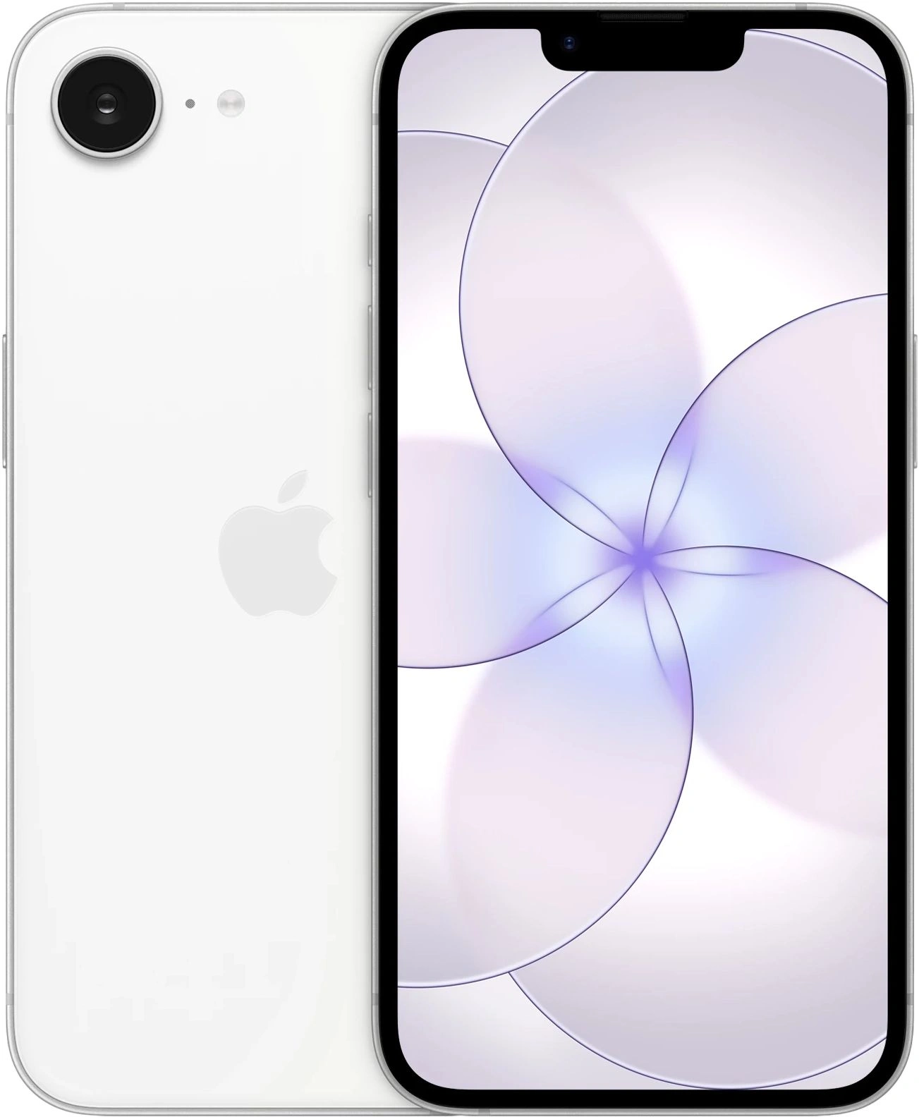Смартфон Apple A3634 iPhone 17e 256Gb 8Gb белый моноблок 3G 4G 1Sim 6.1" 1170x2532 iOS 26 48Mpix 802.11 a/b/g/n/ac/ax NFC GPS Protect