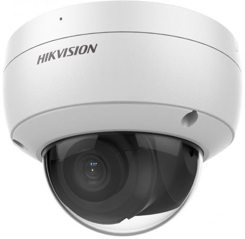 Камера видеонаблюдения IP Hikvision DS-2CD2123G2-IU(4mm)(D) 4-4мм цв. корп.:белый