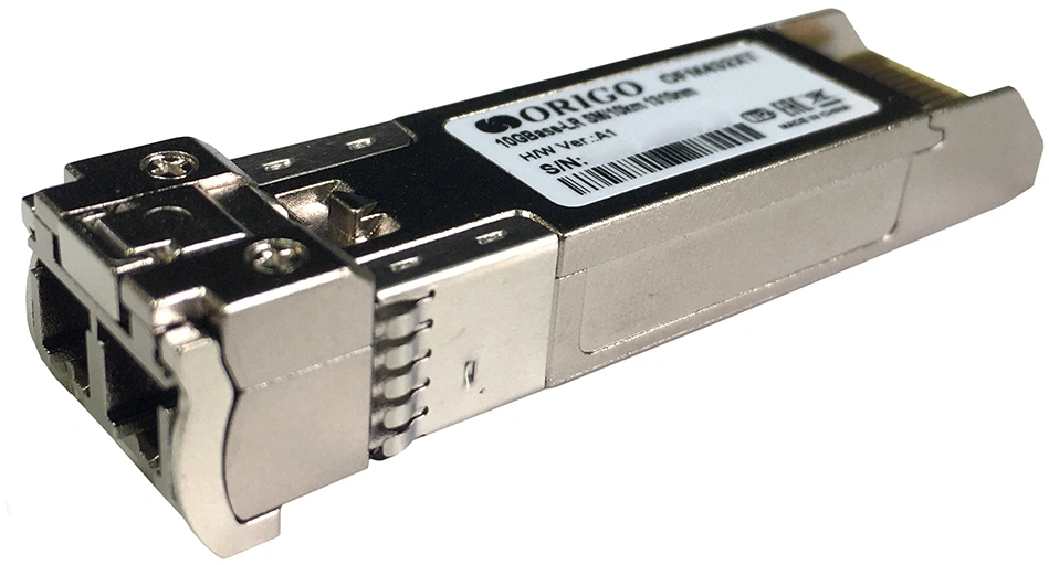 Трансивер Origo OFM432XT/A1A оптич. SFP+ SM simplex 10Гбит/с Tx:1310нм Rx:1310нм до 10км
