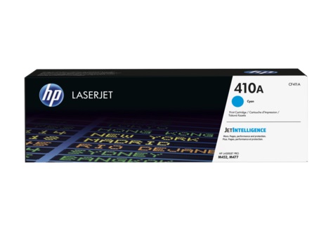 Картридж лазерный HP 410A CF411A голубой (2300стр.) для HP LJ Pro M452/M477