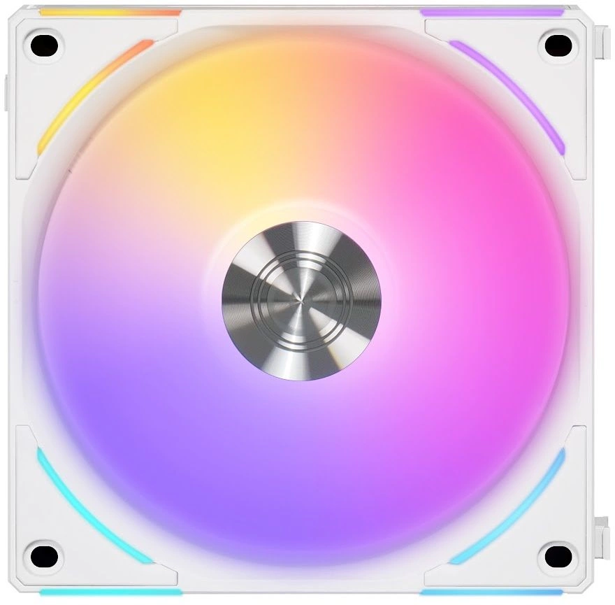 Вентилятор для корпуса Lian-Li Uni Fan ALV2 120 V2 ARGB 120х120x28 белый 4-pin 28.7дБ (G99.12ALV21W.00) Ret