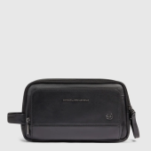 Косметичка Piquadro Philip BY6021W136/N черный натур.кожа