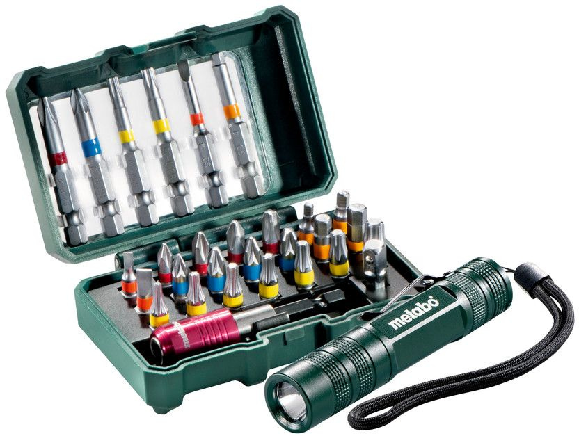 Набор бит Metabo 626721000 (29пред.) для шуруповертов/дрелей
