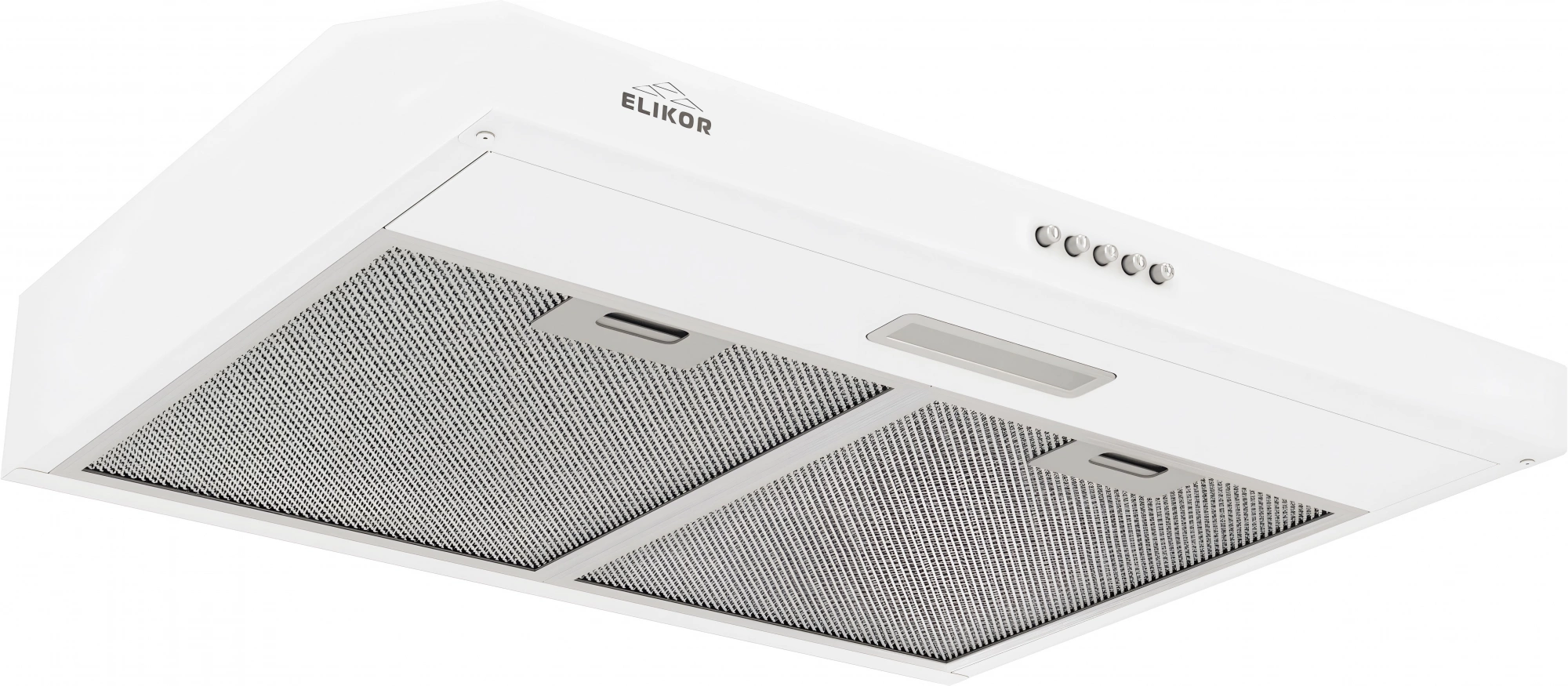 Вытяжка встраиваемая Elikor ECO WH 60 белый управление: кнопочное (2 мотора)