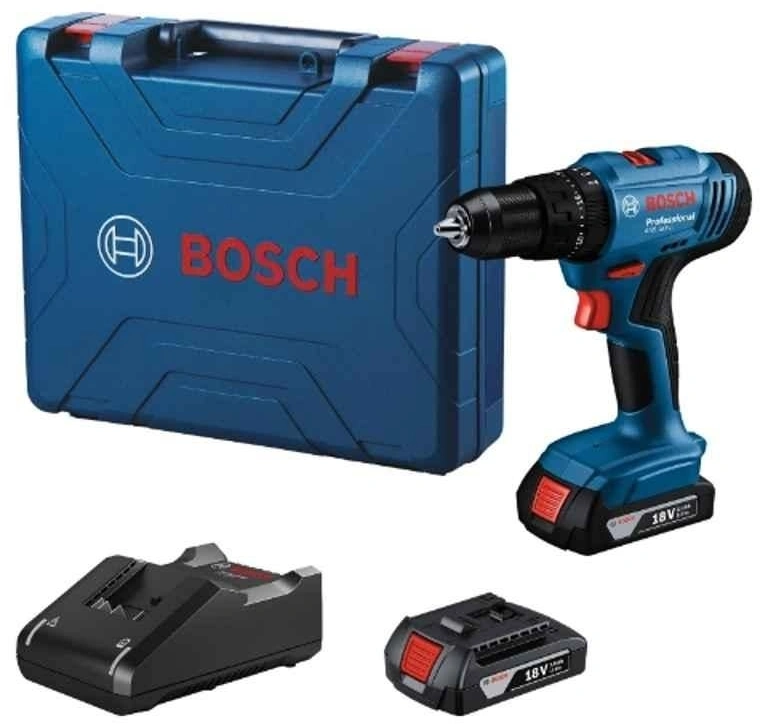 Дрель-шуруповерт Bosch GSB 183-LI аккум. патрон:быстрозажимной (кейс в комплекте) (06019K91F0)