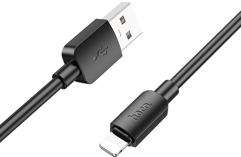 Кабель Hoco X96 Hyper iP USB (m)-Lightning (m) 1м черный коробка