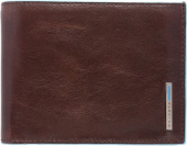 Кошелек мужской Piquadro Blue Square PU257B2R/MO коричневый натур.кожа