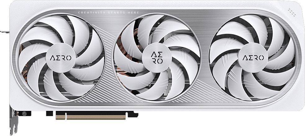 Видеокарта Gigabyte PCI-E 4.0 GV-N407SAERO OC-12GD NVIDIA GeForce RTX 4070 Super 12Gb 192bit GDDR6X 2565/21000 HDMIx1 DPx3 HDCP Ret