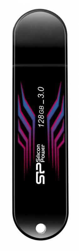 Флеш Диск Silicon Power 128GB Blaze B10 SP128GBUF3B10V1B USB3.0 черный