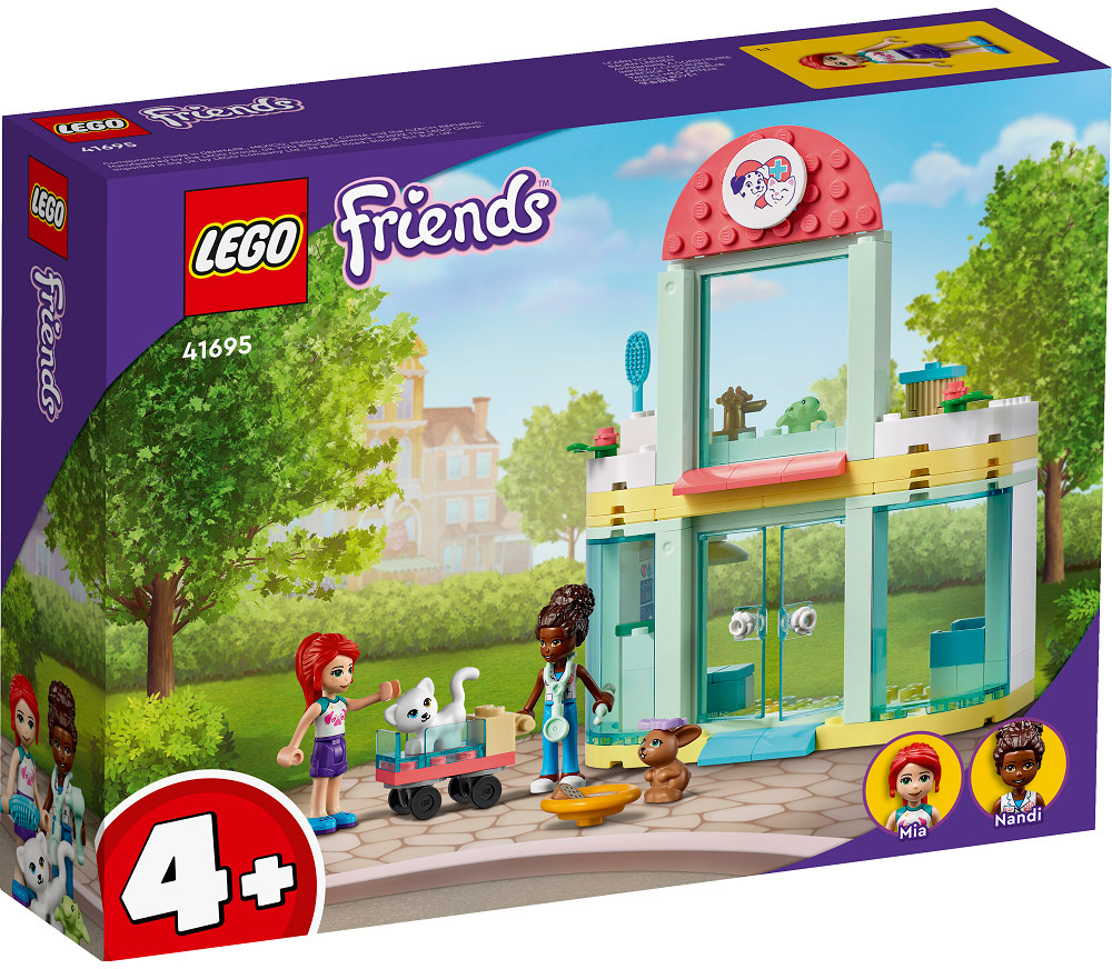 Конструктор Lego Friends Pet Clinic (элем.:111) пластик (4+) (41695)