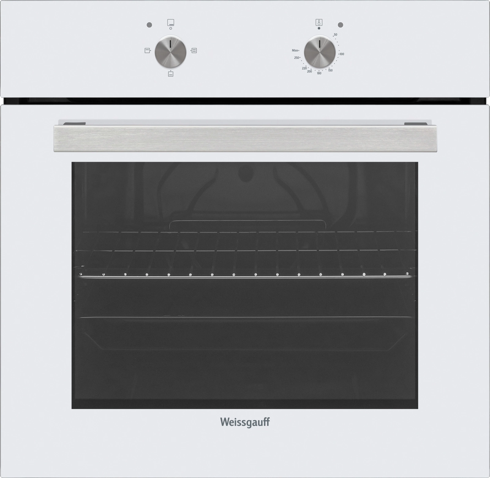 Духовой шкаф Электрический Weissgauff EOM 180 WV белый