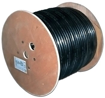 Кабель коаксиальный Lanmaster TWT-RG11-CS96/3-BK S/UTP в оплетке PVC внутренний 305м
