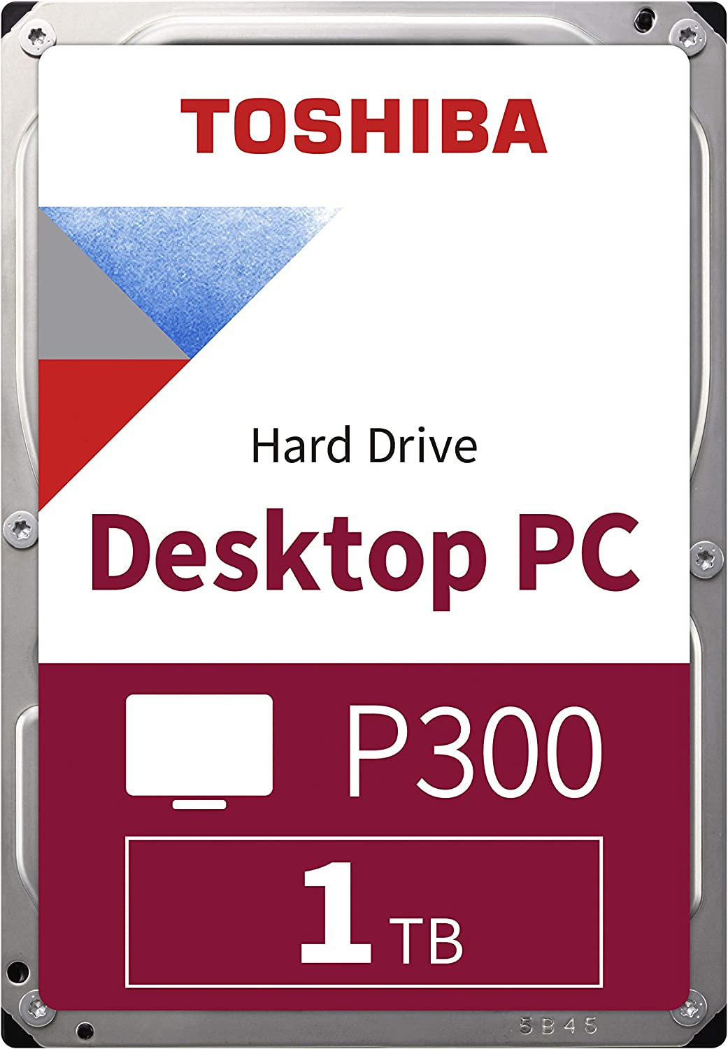 Жесткий диск Toshiba SATA-III 1TB HDWD110UZSVA Desktop P300 4KN (7200rpm) 64Mb 3.5"