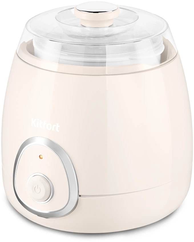 Йогуртница Kitfort КТ-6399 15Вт 1б. 1000мл бежевый