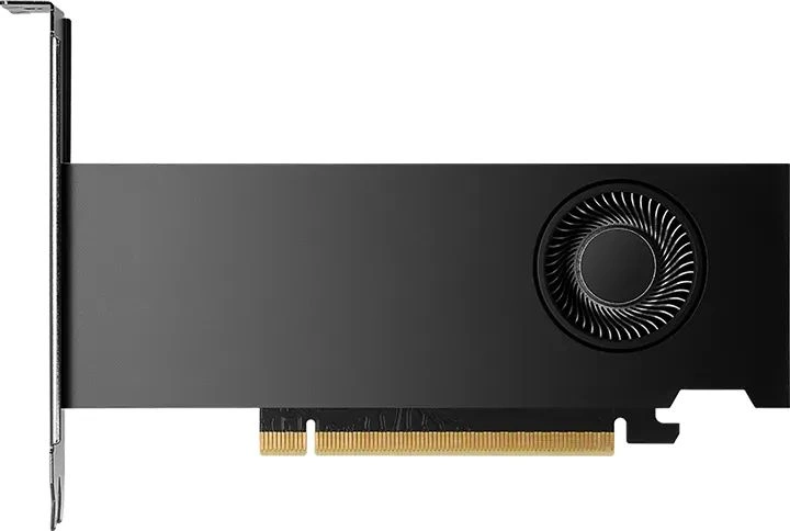 Видеокарта PNY PCI-E 4.0 VCNRTX2000ADA-SB NVIDIA RTX A2000 16Gb 192bit GDDR6 562 mDPx4 Ret low profile