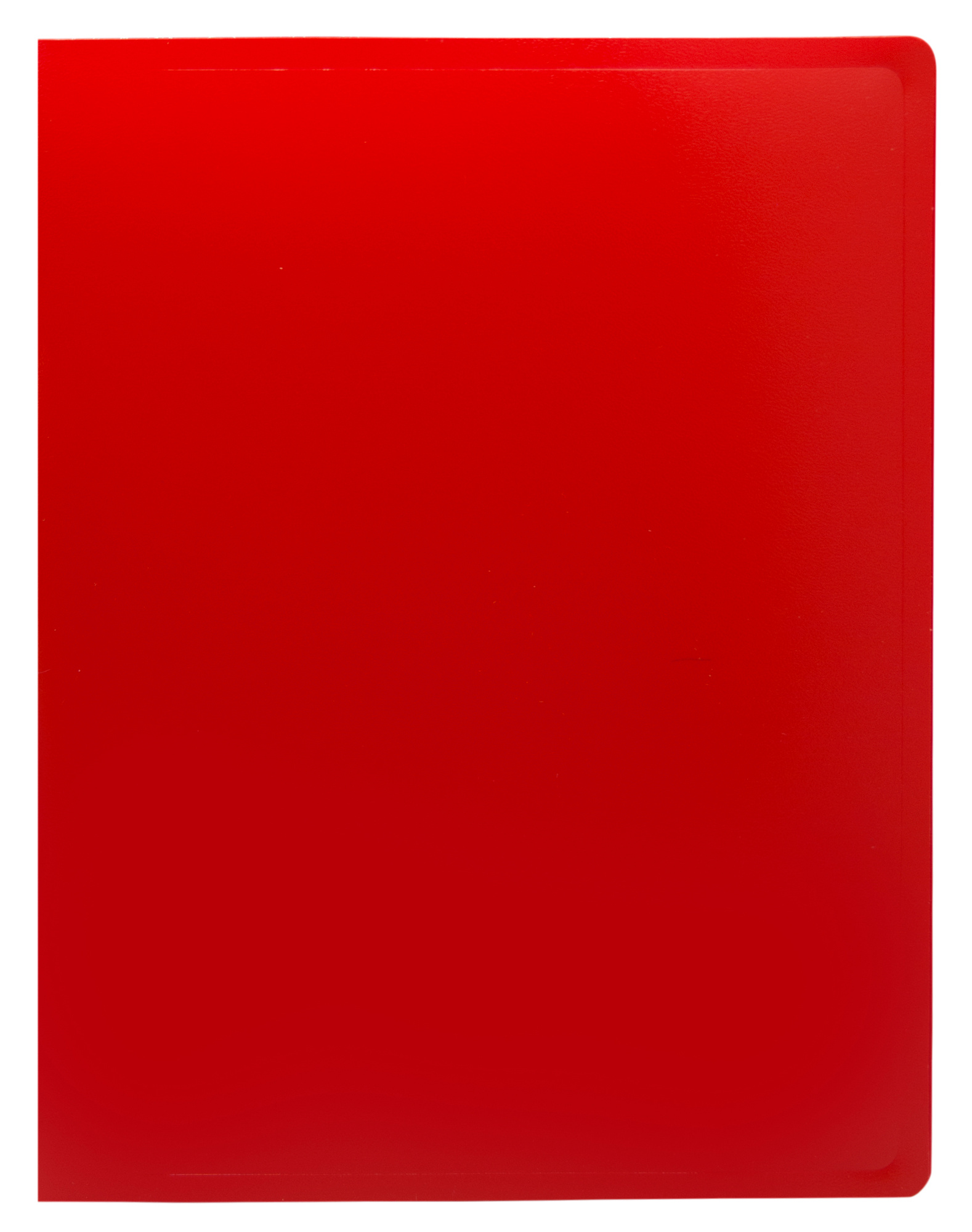 Папка метал.пруж.скоросш. Buro -ECB04PRED A4 пластик 0.5мм красный