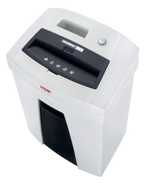 Шредер HSM Securio C16 5.8 (секр.Р-2) ленты 18лист. 25лтр. скрепки скобы пл.карты