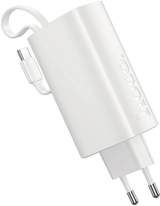 Мобильный аккумулятор Hoco J148 Handy 5000mAh QC3.0/PD3.0 20W 3A 2xUSB-C белый (46857)