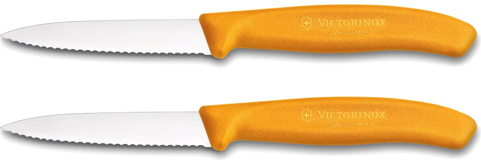 Набор ножей кухон. Victorinox Paring Knife (6.7636.L119B) компл.:2предм. оранжевый блистер