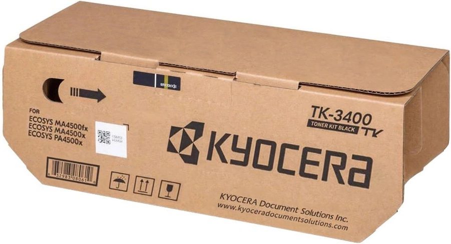 Картридж лазерный Kyocera TK-3400 1T0C0Y0NL0 черный (12500стр.) для Kyocera Kyocera ECOSYS PA4500x/ECOSYS PA5000x/ECOSYS PA5500x/ECOSYS PA6000x/ECOSYS MA4500x/ECOSYS MA4500fx