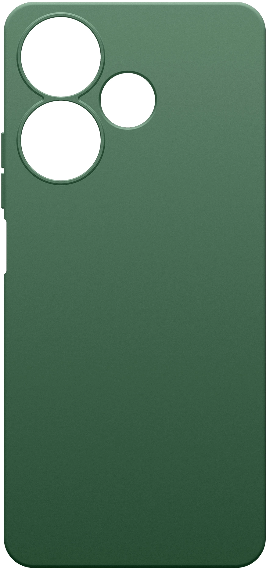 Чехол (клип-кейс) BoraSCO для Xiaomi Poco M6 4G Silicone Case зеленый опал (73629)