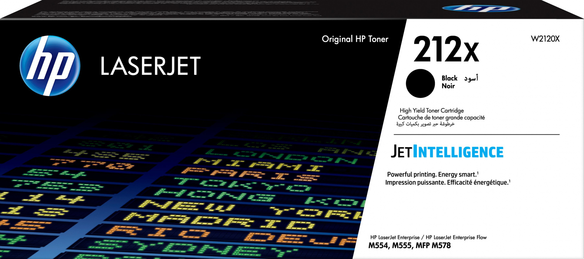 Картридж лазерный HP 212X W2120X черный бар.в компл. (13000стр.) для HP CLJ Enterprise M554/M555