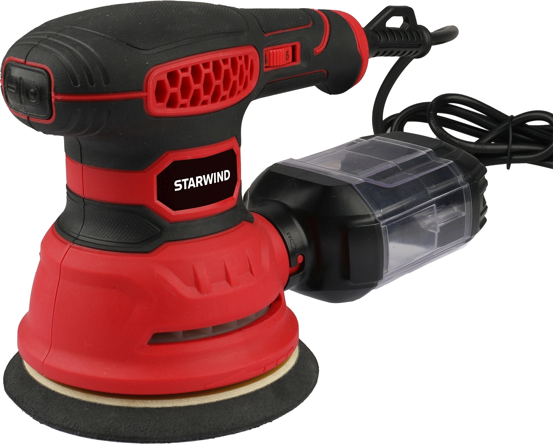 Эксцентриковая шлифмашина Starwind OS125-400S1 400Вт D125мм