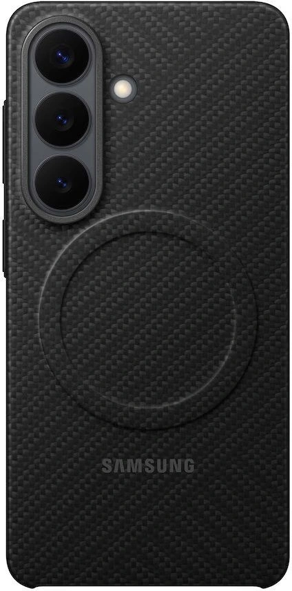 Чехол (клип-кейс) Samsung для Samsung Galaxy S26 Carbon Magnet Case with MagSafe черный (EF-KS942SNEGRU)