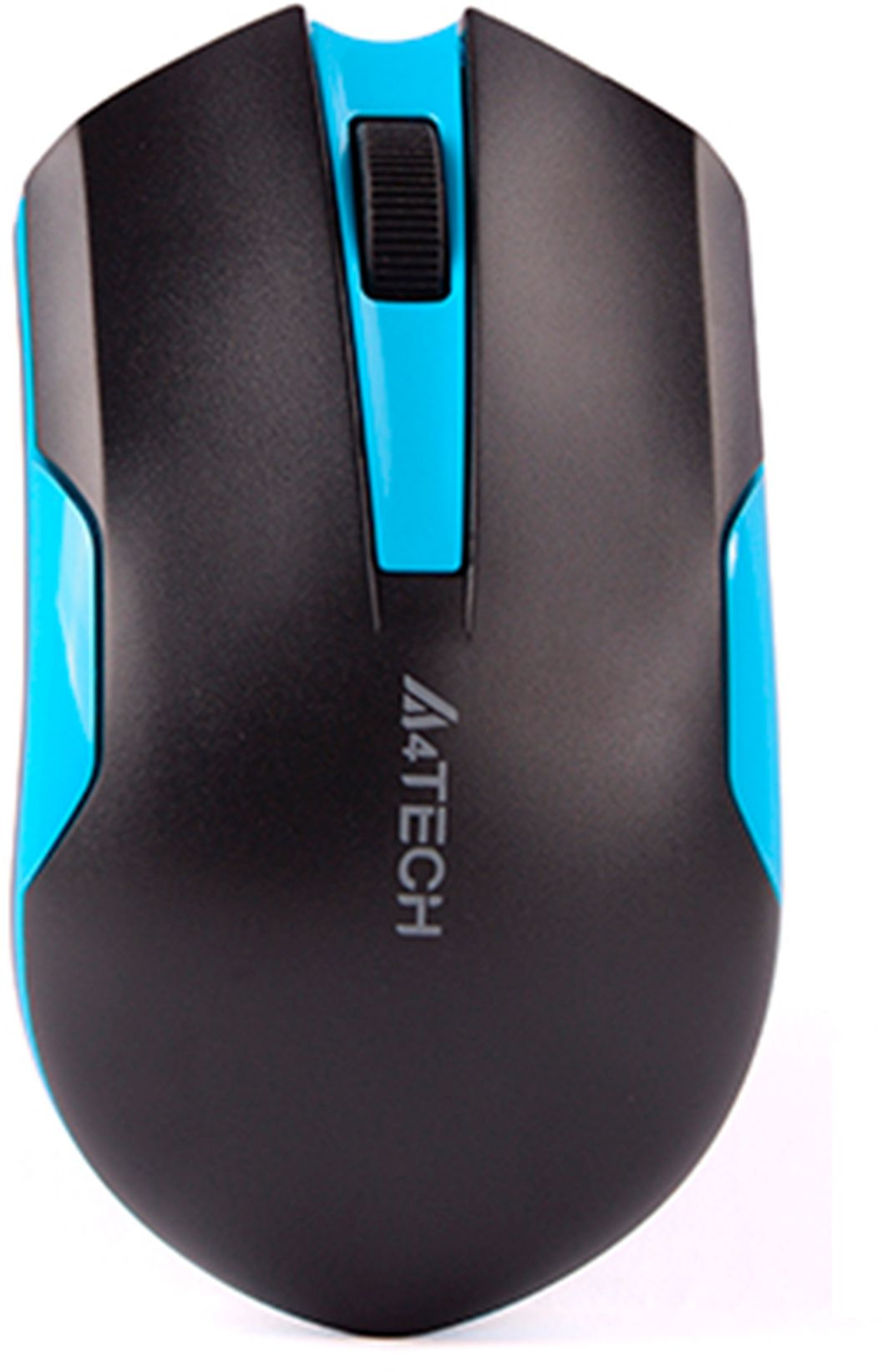 Мышь A4Tech G3-200N черный/синий оптическая (1200dpi) беспроводная USB (2but)