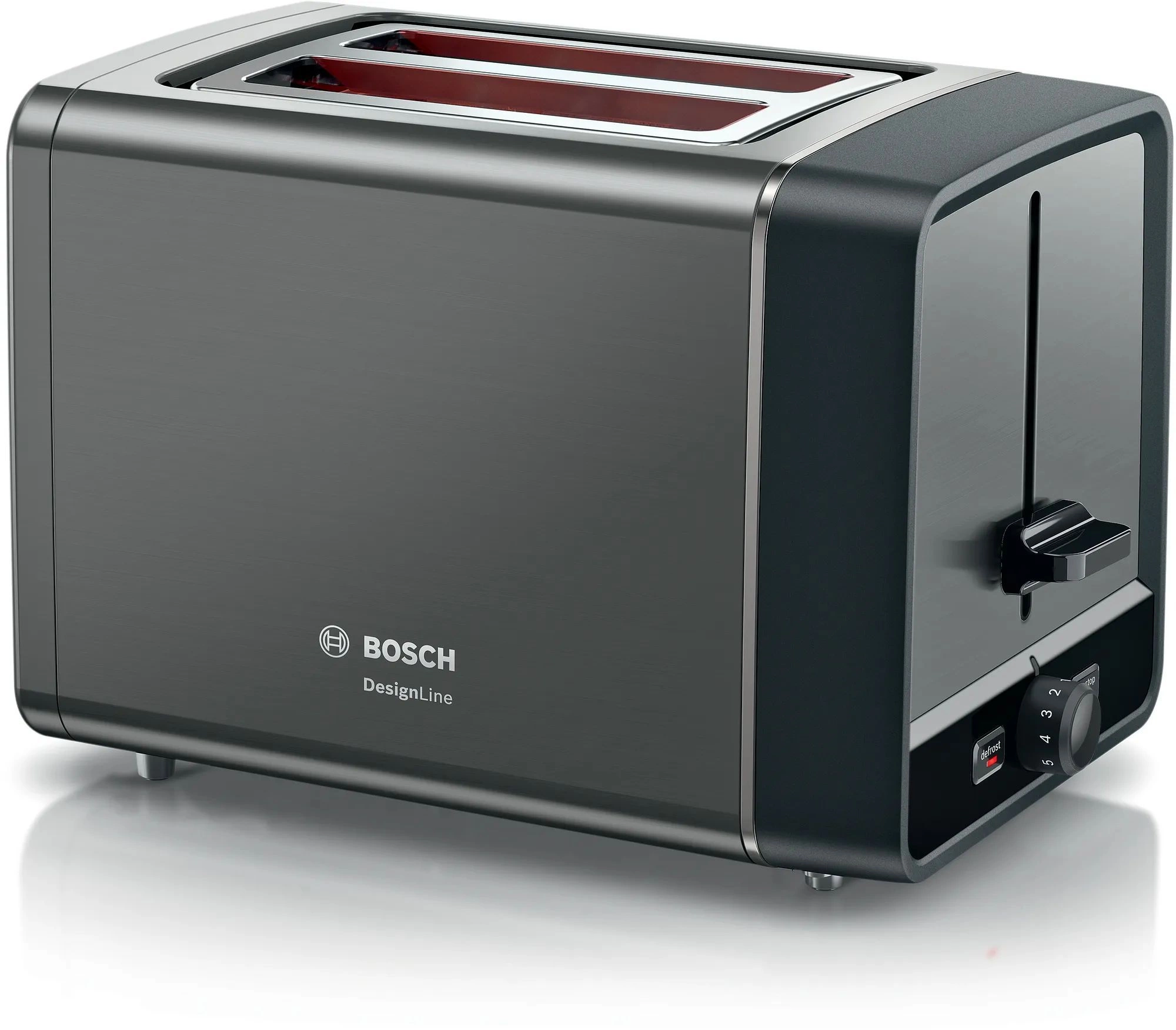 Тостер Bosch TAT5P425 970Вт серый