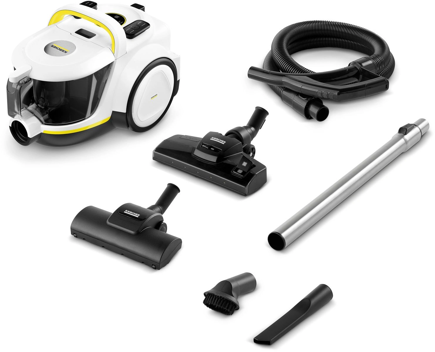Пылесос Karcher VCC 6 CycloneX 800Вт белый/черный