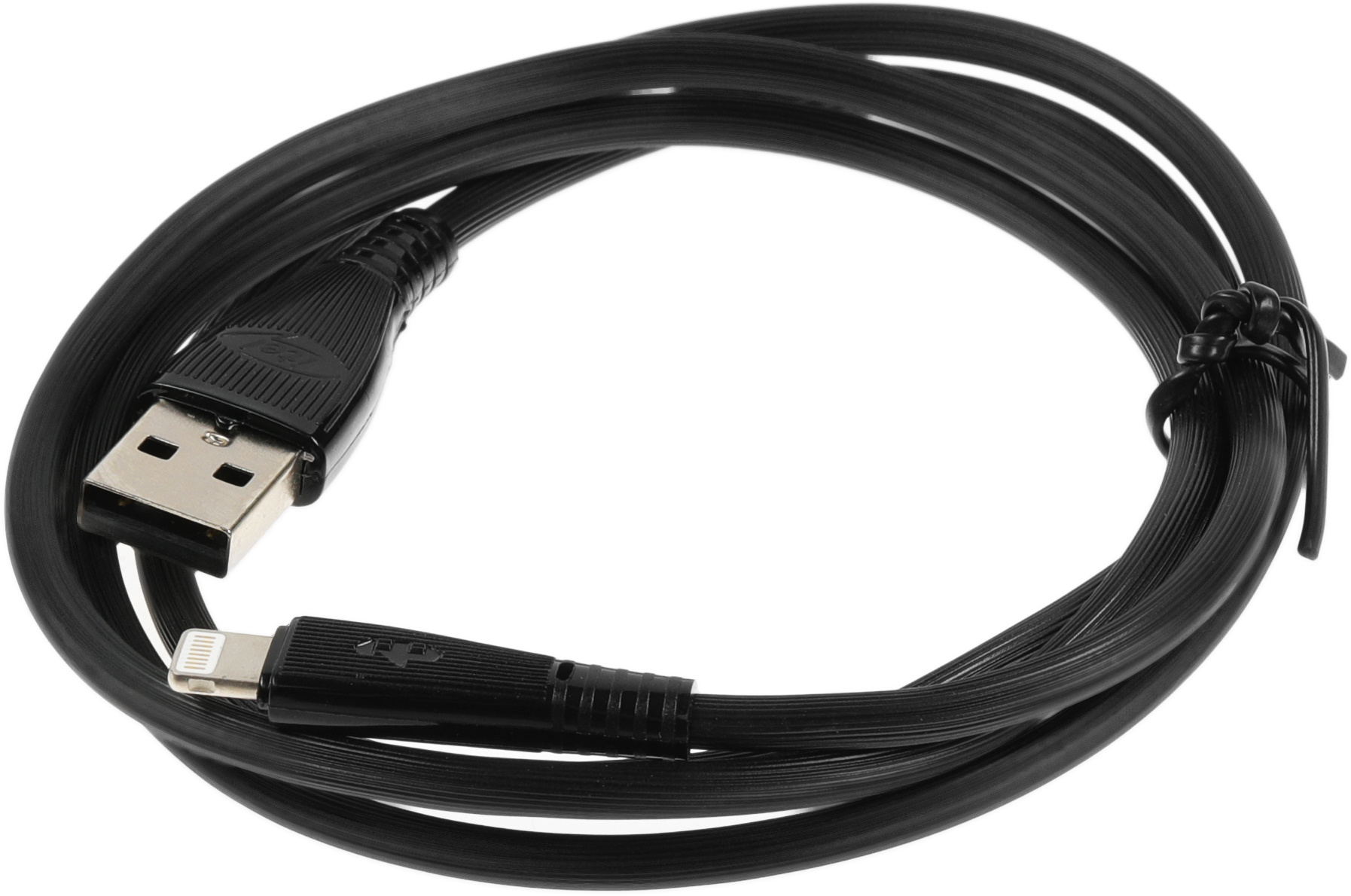 Кабель Itel L21s(ICD-L21s) USB (m)-Lightning (m) 1м черный (упак.:1шт)