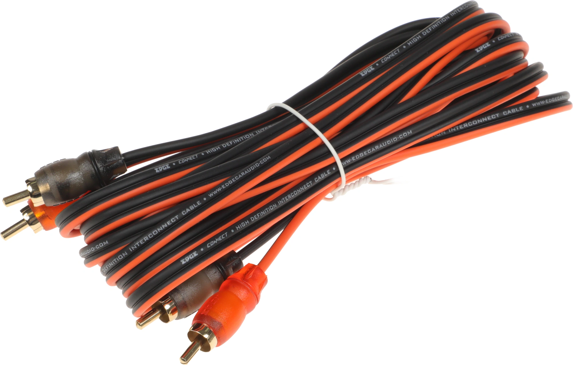 Кабель межблочный Edge EDC-RB502 5м черный/красный (упак.:1шт)