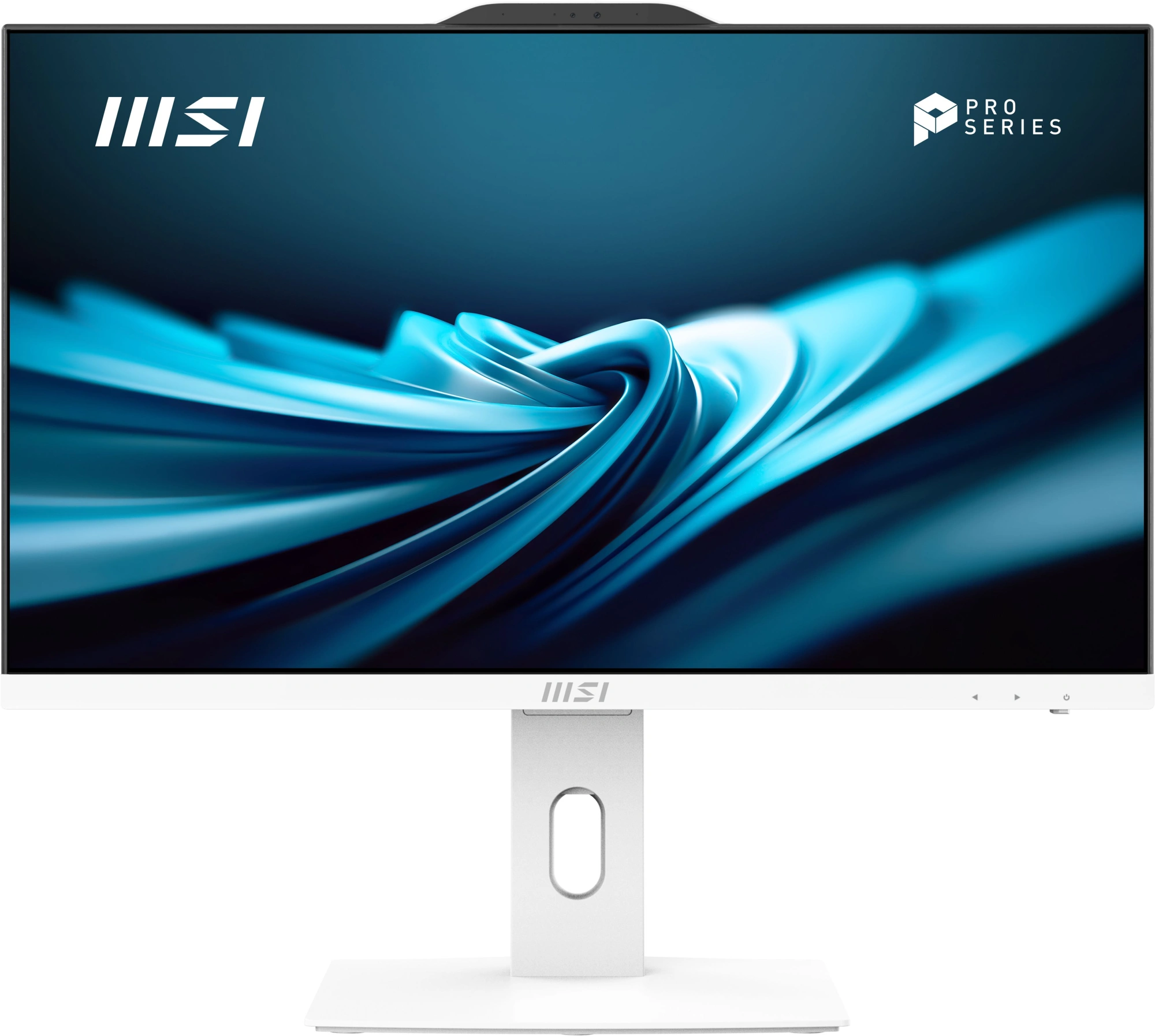 Моноблок MSI Pro AP242P 14M-1215XRU 23.8" Full HD i5 14400 (2.5) 16Gb SSD512Gb UHDG 730 без ОС GbitEth WiFi BT 120W клавиатура мышь Cam белый 1920x1080