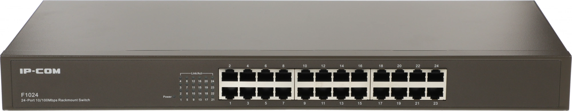 Коммутатор IP-Com F1024 (L2) 24x100Мбит/с неуправляемый
