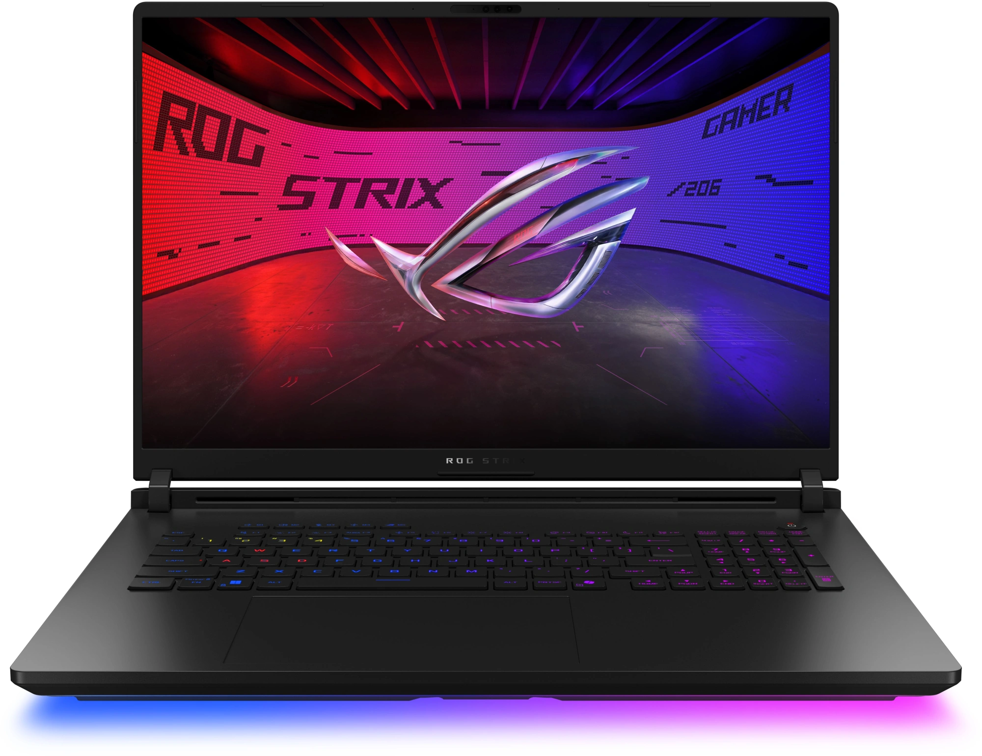 Ноутбук Asus ROG Strix Scar 18 G835LWG-SA280 Core Ultra 9 290HX Plus 32Gb SSD1Tb NVIDIA GeForce RTX5080 16Gb 18" IPS WQXGA (2560x1600) без ОС black WiFi BT Cam (90NR0LI1-M00CX0)