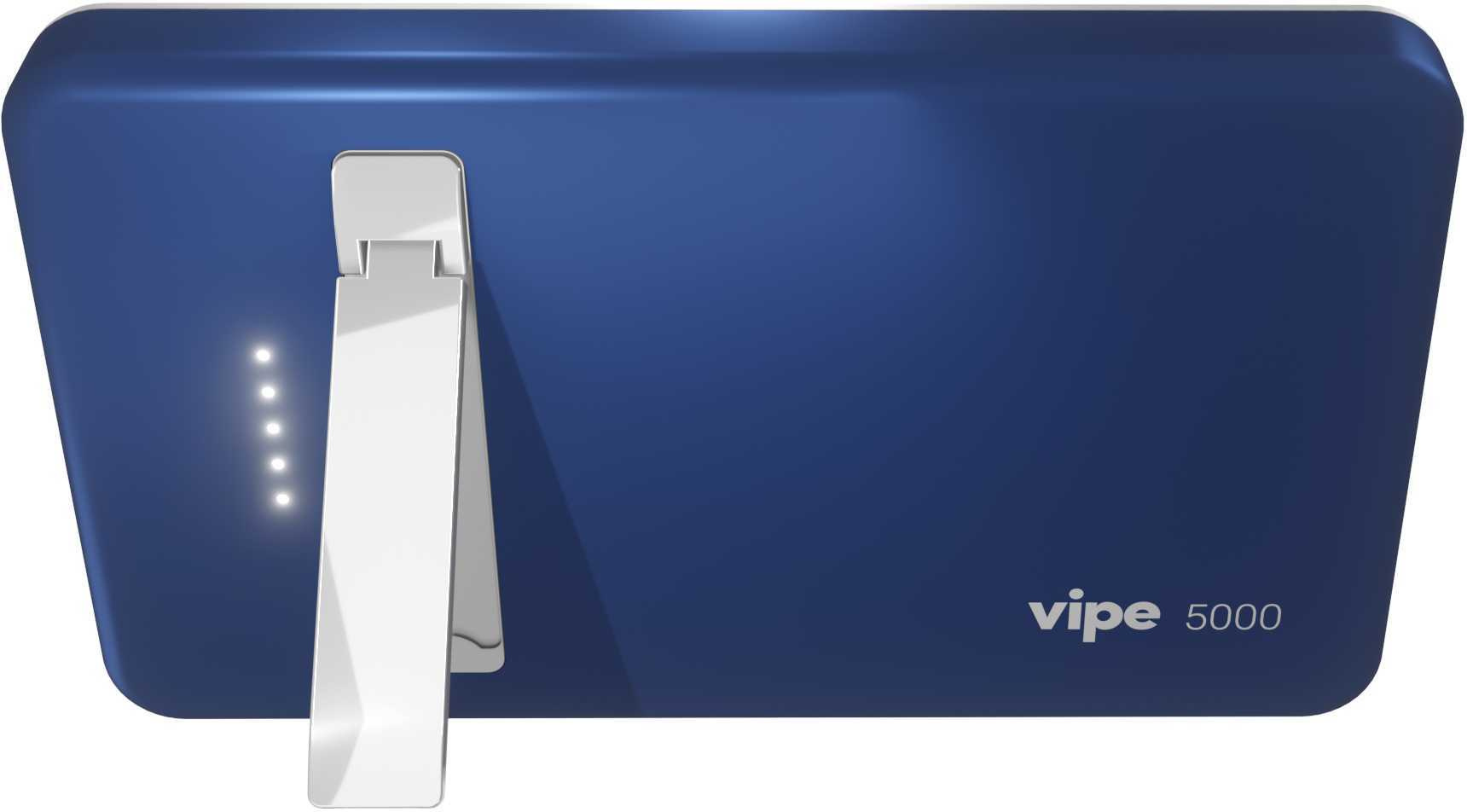 Мобильный аккумулятор Vipe Crosby 5000mAh QC/PD 20W 3A USB-C беспров.зар. синий (VPPBCROSBY5KBL)