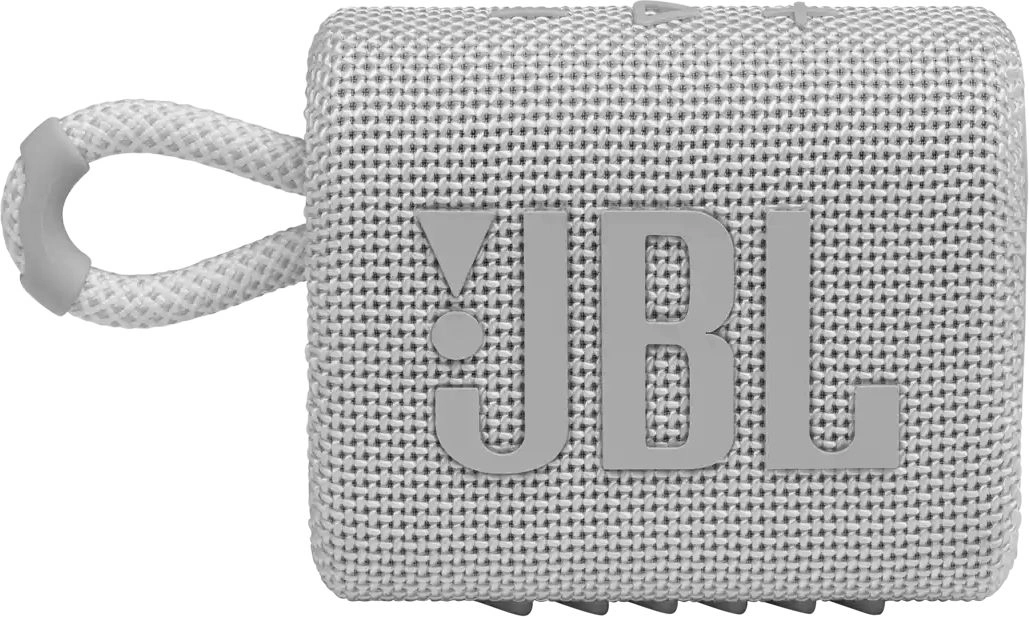 Колонка порт. JBL GO 3 белый 4.2W 1.0 BT 10м (JBLGO3WHT)