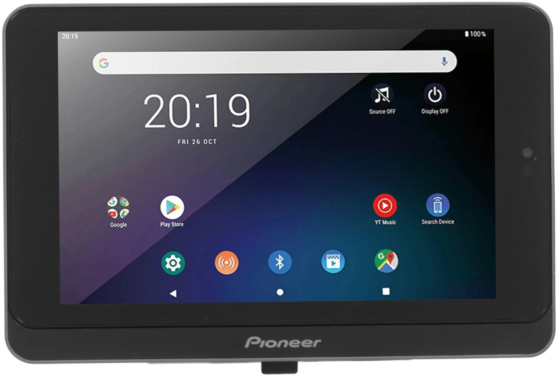 Автомагнитола Pioneer SDA835Tab+T20BT 2DIN 4x50Вт AUX 2000Mb Android 9 8" WiFi 3